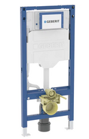 Potinkinis rėmas pakabinamam WC puodui, 112 cm, su Sigma potinkiniu bakeliu, 12 cm ir Power & Connect box,  Geberit Duofix 111.900.00.6