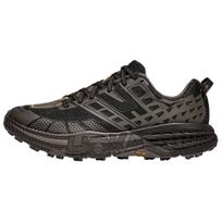 HOKA Speedgoat 2 Black Asphalt Grey Men Sneakers 1162710-BHLT 40⅔ gray