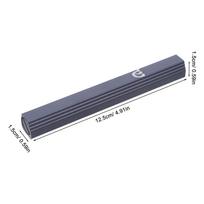 12.5cm Aluminum Mezuzah Case Strong Adhesive Backing Judaica Door Blessing Holder for Je Tradition Spiritual Protection Home pilka