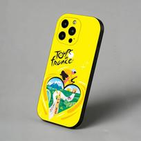 Bike Tour de France Slim Back Phone Case for iPhone 17,16,15,14,13,12,11 Pro,Max,Plus,X,XS,XR,SE,Mini Protective Cover iPhone12mini