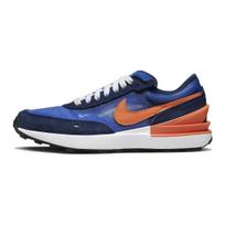 (GS) Nike Waffle One Athleisure Casual Sports Shoe Blue Orange Kids' DC0481-402 EU 35.5 blue