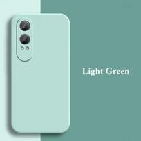 Luxury Case For Oneplus Nord CE 4 Lite Cover Oneplus Nord CE 4 Lite 5G Fundas Coque Liquid Silicone Soft Phone Case OneplusNordCE4Lite šviesiai žalios spalvos