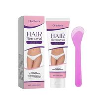 Hair Removal Cream for Women, Intimate Area Bikini Line Depilatory for Face Legs Underarms - Gentle Formula for All Skin Type, with An Scraper less