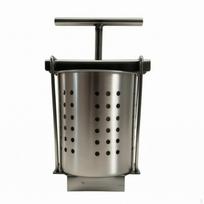 Rankinis daržovių presas su krepšeliu Stabilus Vaisių Nerūdijančio plieno Universalus namams 1.5L black