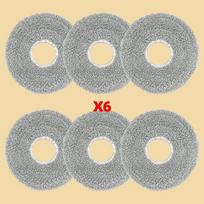 Dreame X50 Ultra / X50 Master / L50 Pro / Mova V50 Ultra Ultra robotų dulkių siurblių priedai Ritininis pagrindinis šoninis šepetėlis Filtras Mopas Dulkių maišelis Set D gray