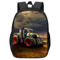 Farming Simulator Double layer Boys' and Girls' Backpacks for Primary and Secondary School Students