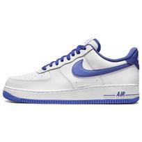 Nike Air Force 1 07 White Medium Blue Men Sneakers DH7561-104 42