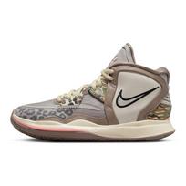 Nike Kyrie Infinity GS Leopard Camo Kids Sneakers Tan Light-Iron-Ore Moon-Fossil DD0334-006 36.5 gray
