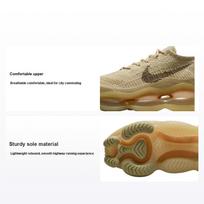 Nike Air Max Scorpion Flyknit Sezamo spalvos Moteriški sportbačiai Ruda Kokoso pienas Kviečių auksas DJ4702-200 38 beige