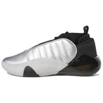 Adidas Harden Vol. 7 sidabriniai metaliniai unisex sportbačiai su juoda, pilka spalva HQ3424 40 white