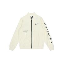 Nike Sportswear Swoosh Amerikietiško Retro Logotipo Spaudos Striukė Vyriška Viršutinė Apranga Kokoso Pieno Baltumo DJ5368-110 XL