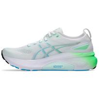 ASICS Gel Kayano 31 Balti Ryškiai Žali Unisex Sportbačiai 1011B867-100 42.5 white