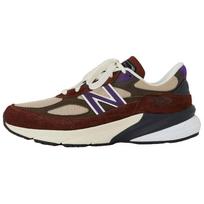 New Balance 990v6 Made in USA Rich Oak Cosmic Grape Unisex Sneakers Brown U990OP6 white