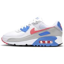 Nike Air Max 90 Hot Coral Moteriški sportbačiai Balti Mėlyni-Krištoliniai Pilki-Rūko spalvos DA8856-100 46