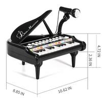 Children's Electronic Keyboard Piano Toys with Microphone Mini Piano Toys Kid Musical Instrument Educational Toys for Kid Gifts juoda