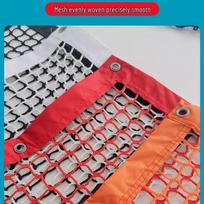 Stair Railing Protective Net: Nylon Anti-Cat & Balcony Safety Net for Tennis Courts & Stadiums 1*1m 3cm mesh with eyelets