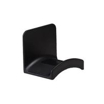 Headphone Stand, Wall-mounted, No-drill, Under-desk Gaming Stand, Headphone Hook Holder, Hanging Headphone Rack One Size black