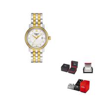 TISSOT Harbor Collection Quartz Movement Women's Watch 29mm Yellow Watch Dial Stainless Steel Case T097.010.22.116.00 White Dial white