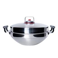 Maibale 36cm German Titanium Steel Non-stick Wok