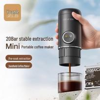 Circle Joy Portable Electric Espresso Coffee Machine juoda