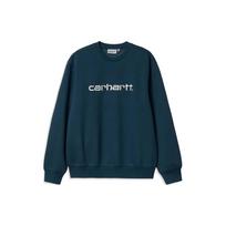 Carhartt WIP Megztinis su apvalia apykakle ilgomis rankovėmis vyriškas džemperis I030546-1RB-XX S black