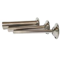 Attachment Stainless Steel #10 Food Grinders Stuffing Tubes Funnels Meat Grinder Sausage Stuffer 3Pcs