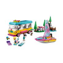 Lego Friends Miško kemperis ir burlaivis rinkinys ONE SIZE įvairiaspalvis
