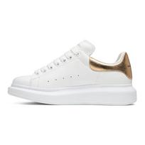 Alexander McQueen Oversized sportbačiai 'White Light Gold' Moteriški 553770WHFBU9075 35 white