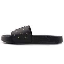 PUMA Leadcat Studs Šlepetės Juodos Moteriškos 369405-01 35.5 gray