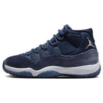 Air Jordan 11 Retro Midnight Navy Velvet Moteriški sportbačiai Mėlyni Metaliniai-Sidabriniai Balti AR0715-441 35.5 black