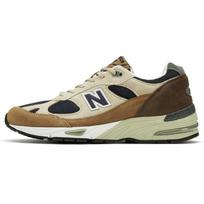 New Balance 991 Pagaminta Anglijoje Cappuccino Vyriški sportbačiai Ruda Tamsiai ruda Rusva M991SBN 40 beige