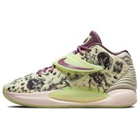 Nike KD 14 EP Surrealism Unisex Sneakers Green Lime-Ice Light-Mulberry CZ0170-300 40 beige