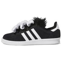 Jeremy Scott x adidas Campus 80s Bones - Juodi Unisex sportbačiai Core-Black Avalynė-Balta HQ4493 44⅔