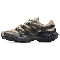 Salomon Xt Pu.Re Advanced Comfortable Versatile Shock Absorbing Breathable Low Top Trail Running Shoes Unisex sneaker Gray Brown 474462 44⅔ gray