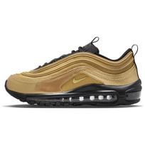 Nike  Air Max 97 Wheat Gold Women Sneakers Black Metallic-Gold DX0137-700 42.5 beige