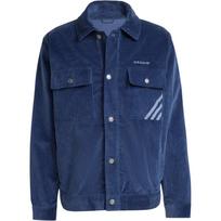 Adidas Originals Striukė-treneris Mada Lauke Atsitiktinė Paprasta Patogi Ilgomis Rankovėmis Striukė Vyriška Striukė Tamsiai Mėlyna IX9609 S blue