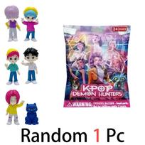 K-pop Demon Hunters Bag Series Figure Model Toy Cartoon Gaming Peripherals Desk Decoration Halloween Christmas for Kid GiftK gray