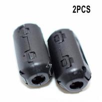 Snap Degaussing Filter Noise Suppressor EMI RFI Clip Choke Ferrite Core Cable Filter Removable Anti-interference Magnetic Ring
