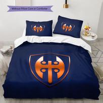 Tappara Rašto Lovos Užvalkalų Komplektas Antklodė Antklodės Užvalkalas Pagalvės Užvalkalas Namų Dekoras Gimtadienio Dovana (1 * antklodės užvalkalas + 2 * pagalvės užvalkalai, be šerdies) 135x200cm