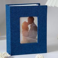 Naujas nuotraukų albumas 100 kišenėlių Nuotraukų albumas 10x15 cm nuotraukoms Lino viršelis Įdedamų nuotraukų albumai Pasidaryk pats Rašomas nuotraukų saugojimas Vaikų augimas raudona