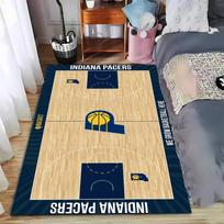Indiana Pacers Basketball Court Style Area Rug for Home Decor Suitable for use as an anti-slip for living room bedroom sofas 40x60cm( 15x23in )