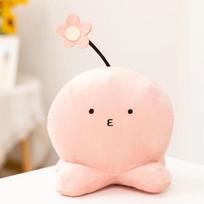 Cute Takopi Octopus Plush Toy Cuddly Soft Stuffed Anime From Takopi'S Original Sin Lovely Pink Octopus Plushie For Girl Gift 30cm beige