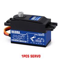 Injora Metal Gear 14Kg Injs014 Digital Low Profile Servo For 110 Rc On-Road Touring Drift Car Tamiya Kyosho Helicopter Model