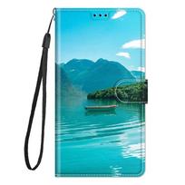 For Moto G84 G34 5G Case Magnet Flip Leather Phone Case for Motorola Moto G84 G34 G54 Power G24 G14 G04 Wallet Holder Book Cover for Moto G84 5G blue