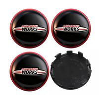 4Pcs 54MM 56MM Car Wheel Hub Center Cap Badge Accessories For BMW MINI Cooper S Works JCW R55 R56 R50 R53 R60 R61 F54 F55 F56 cnjaw55