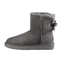 UGG  Mini Bailey Bow II Boot Grey Women Sneakers 1016501-GREY 37 gray