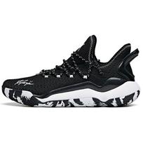 Anta Light Cavalry 5 Versatile Shock Absorbing Non-Slip Durable Low-Top Basketball Shoes Men sneaker Black White 112021608-5 45 black
