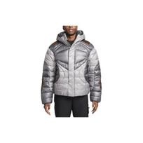 Nike Sportswear Tech Pack Color Block Loose Fit Long Sleeve Hooded Cotton Jacket Men Jacket Iron-Gray FB7423-029 XXL gray