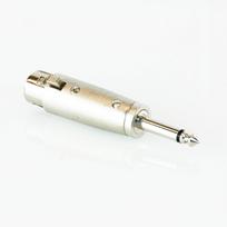 Adapteris XLR/F socket - Jack 6.3 mm mono Master Audio HY4838