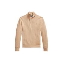 Polo Ralph Lauren FW23 Logo Embroidered High Neck Casual Long Sleeve Knit Sweater Men sweater Light-Brown 710932304-500 XXL